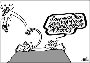 Las mejores viñetas deportivas de Forges