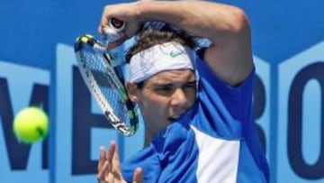 Rafa Nadal, en Melbourne