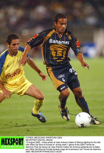 En la fecha 1 del Apertura 2003, Pumas recibía al América y los felinos se fueron al frente en el marcador con tres goles: uno de Darío Verón, un autogol del portero Alberto Becerra y otro tanto de Jaime Lozano. Pero las Águilas consiguieron el 3-3 en el segundo tiempo, con anotaciones de Sergio Blanco, Pavel Pardo y Ricardo Rojas. Ciudad Universitaria enmudeció, pero en tiempo agregado apareció un nuevo ídolo llamado Francisco Fonseca, con un cabezaso para darle la victoria a los auriazules.