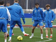 Entrenamiento Deportivo de La Coruña. riki soriano