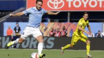 Frank Lampard en un partido ante Columbus en la temporada 2015.