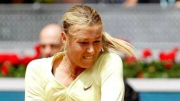 <b>BRILLO SIN JUEGO. </b>Sharapova no pudo maquillar su baja forma.