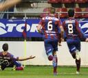El Eibar demuestra su fortaleza ganando con diez al Real Jaén