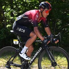 Egan Bernal se recupera y sus números empiezan a sorprender