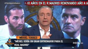 El aviso de Pedrerol a Ramos sobre su futuro en el Madrid