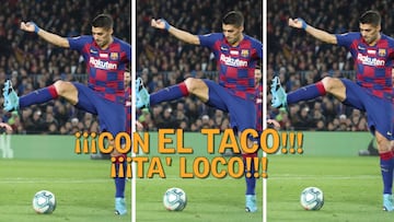 Narradores al borde del delirio: los relatos de locura con el golazo de tacón de Luis Suárez