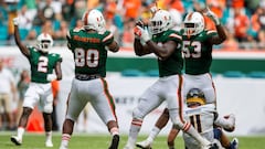 Nueve jugadores de los Hurricanes apuntan a la NFL
