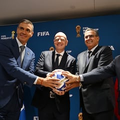 Pedro Sánchez-Infantino Summit para a Copa do Mundo de 2030