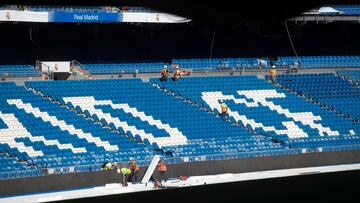 Así avanzan las obras del Santiago Bernabéu