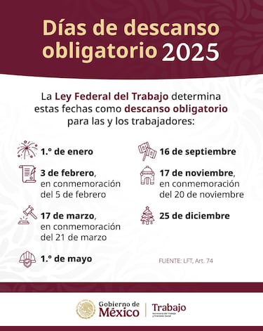 Días festivos de septiembre 2025: cuáles son, y en qué fechas caen los puentes oficiales
