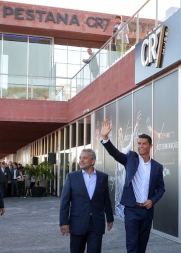 La inauguración del hotel de Cristiano Ronaldo