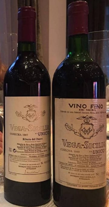 Vega-Sicilia "Unico" wines.