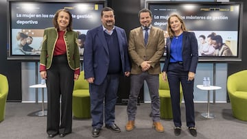 Jornada 'La mujer en los másteres de gestión deportiva'.