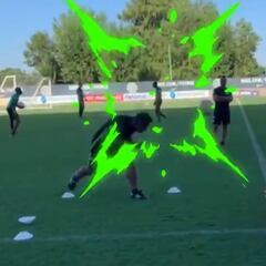 Invencible Pompilio en fútbol-tenis: Esta vez contra Vladimir