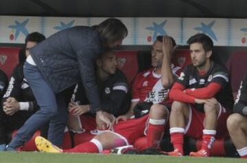 Amaya en el banquillo