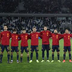 1x1 de España ante Georgia: Dani Olmo evitó el suspenso general