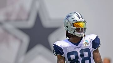 Los Cowboys perdieron a James Washington por una fractura en el pie y Michael Gallup no estará listo para la primera semana por una lesión de rodilla.