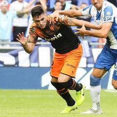 Maxi Gómez: "Celades habló en el descanso y cambiamos"