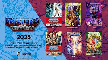 He-Man y ‘Masters del Universo’ regresan a las librerías españolas a tiempo para el estreno de la nueva película
