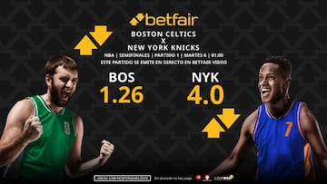 Boston Celtics vs. New York Knicks: horario, dónde ver, pronósticos, estadísticas y cuadro