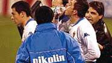 <B>PACIENTE</B>. El yugoslavo Goran Drulic espera que su sequía goleadora acabe pronto.