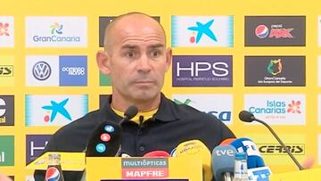Paco Jémez: "Todo lo que no sea ganar no vale para nada"