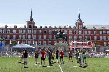 Ambiente de Champions en las calles de Madrid