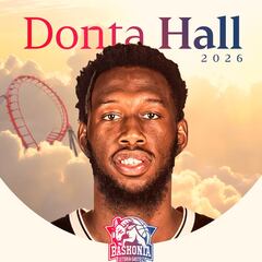 El Baskonia firma para dos temporadas a Donta Hall