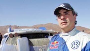 <b>LA VENCIDA. </b>Carlos Sainz busca el triunfo en su tercer Dakar.