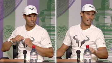 Periodista acusa a Nadal ante la prensa de insultar a Kyrgios