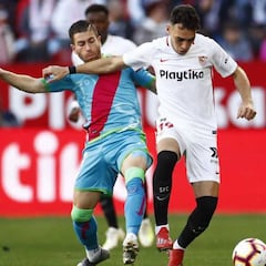 Sevilla 5-Rayo 0: resumen, resultado y goles del partido