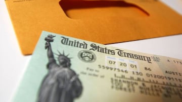 Cheque del Departamento de Tesoro vía Getty Images.
