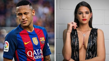 Neymar y Bruna Marquezine.