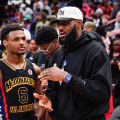 La condición de LeBron a Bronny en los Lakers: “No puedo ser papá”