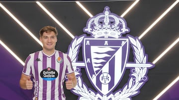 28/01/26 REAL VALLADOLID
PRESENTACION DE LUCAS SANSEVIERO
NUEVO JUGADOR FICHAJE