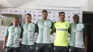 Atlético Nacional presentó a sus nuevos refuerzos para esta temporada.