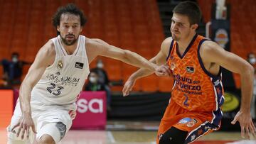 Resumen y resultado del Valencia-Madrid, ACB (78-86)