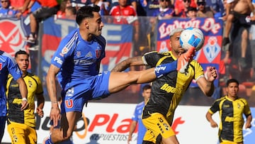 Futbol, Universidad de Chile vs Coquimbo Unido.
Fecha 29, Liga de Primera 2025.
El jugador de Universidad de Chile, Javier Altamirano es fotografiado durante un partido de la liga de Primera contra Coquimbo Unido realizado en el estadio Santa Laura de Santiago, Chile.
02/12/2025
Jonnathan Oyarzun/Photosport
Football,Universidad de Chile vs Coquimbo Unido.
29th turn, First division league.
Universidad de Chile’s player, Javier Altamirano is pictured during a first division match against Coquimbo Unido held at the stadium Santa Laura in Santiago, Chile.
02/12/2025
Jonnathan Oyarzun/Photosport
