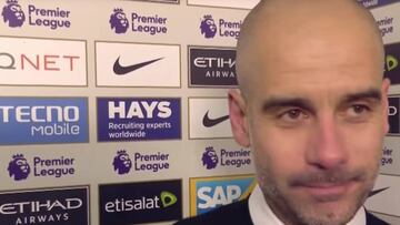 Guardiola atiza a la BBC por preguntarle sobre el ¨¢rbitro