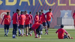 Neymar y Piqué, ausentes; Aleñà y Cardona, con el primer equipo