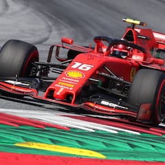 Leclerc da una alegría a Ferrari