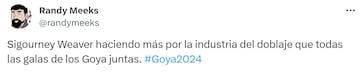 Los memes más divertidos de los Goya