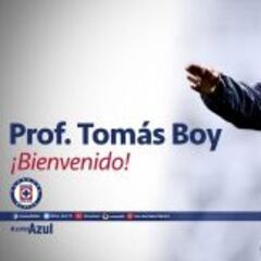 Tomás Boy, nuevo director técnico de Cruz Azul