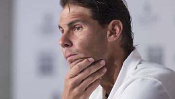 Nadal: "He tenido problemas en todos los torneos, algunos los sabéis y otros no"