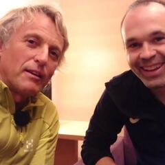 Jesús Calleja y Andrés Iniesta anuncian que van a hacer una aventura para "Planeta Calleja"