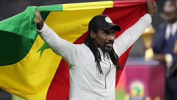 Alou Cissé, técnico de Senegal.