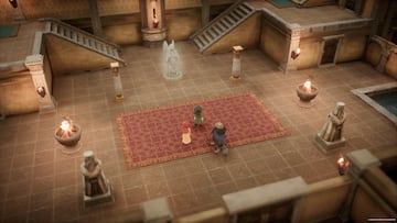 Incluso las mazmorras tienen dos versiones diferentes, y lo que vemos en el pasado no tiene nada que ver con lo que encontramos en el presente.