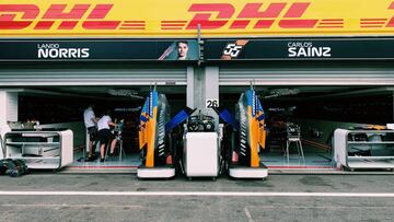 McLaren cambia el motor de Sainz ya para volar en Monza