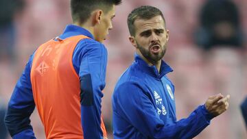 Miralem Pjanic, en un partido con Bosnia.