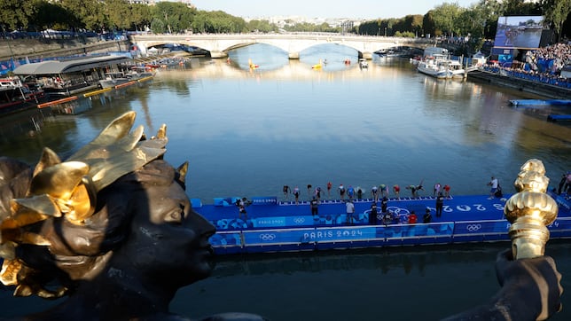 Cancelada la primera sesión de las aguas abiertas en el Sena